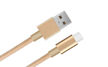 China Tipo trenzado de nylon C al cable micro del Usb, cable magnético de la carga por USB para Android proveedor