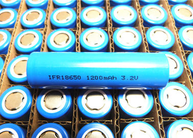 China Capacidad completa de la batería LiFePO4 3.2v del indicador 18650 del laser 1200mah alta proveedor