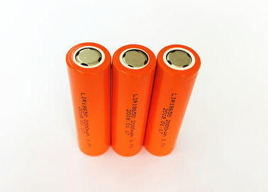 China Batería del top plano de la naranja 18650, batería li-ion de la luz 3,7 V 2000mah del LED proveedor
