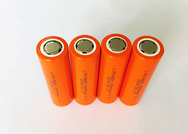 China Alto batería li-ion del cilindro 18650 de la seguridad 3,7 voltios de 2000mah MSDS UN38.3 certificado proveedor