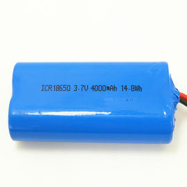 China batería 4000mah 14.8Wh del paquete ICR18650 del batería li-ion de 3.7v 1s2p con la protección proveedor