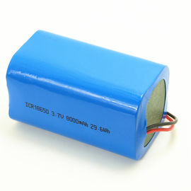 China Paquete de la batería de ión de litio del Portable 18650, batería de ión de litio recargable de 3,7 voltios proveedor