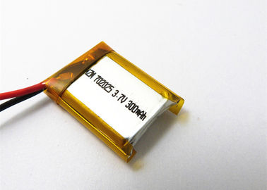China Batería plana de la batería 300mah Lipo del polímero de litio del ciclo 702025 profundos para la cámara digital de GPS proveedor