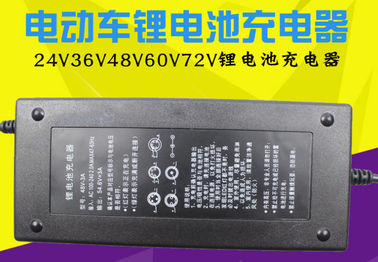 China cargador de batería de ión de litio de 24V 36V 48V 60V 72v, cargador de batería eléctrico de la bicicleta proveedor