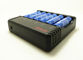 Cargador de batería de la ranura de la MOD 6 de la caja de la MOD de Vape, material de 6 * 20700 de batería ABS del cargador proveedor
